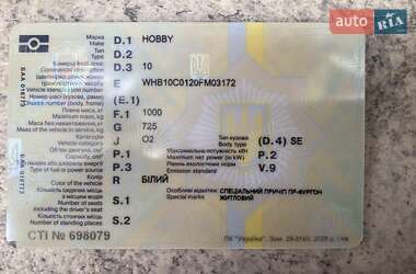 Прицеп дача Hobby Classic 1991 в 