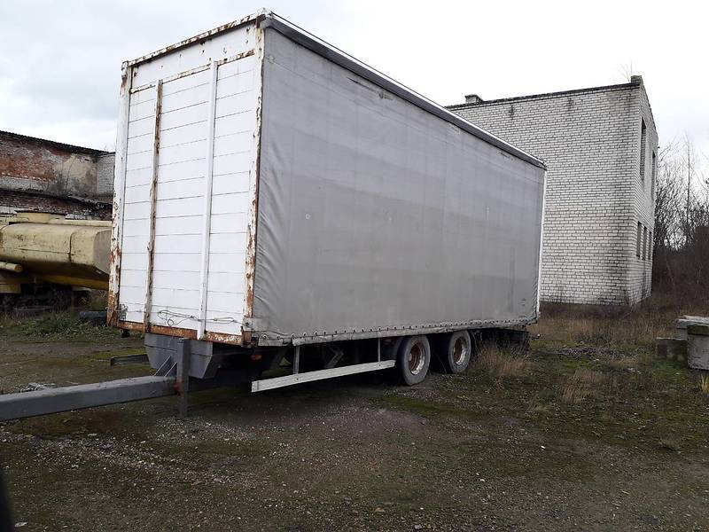 Тентованный борт (штора) - прицеп Hoffmann Gindorf 1995 в Самборе