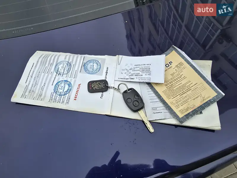 Седан Honda Accord 2003 в Львове документ