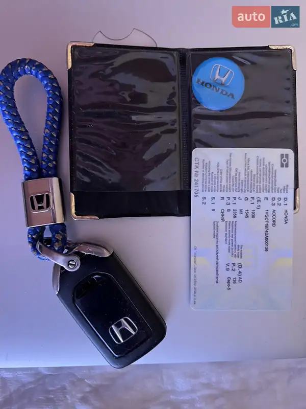 Купе Honda Accord 2012 в Малине документ