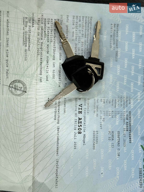 Мотоцикл Без обтекателей (Naked bike) Honda CB 500 1997 в Ровно фото 16 Мотоцикл Без обтекателей (Naked bike) Honda CB 500 1997 в Ровно