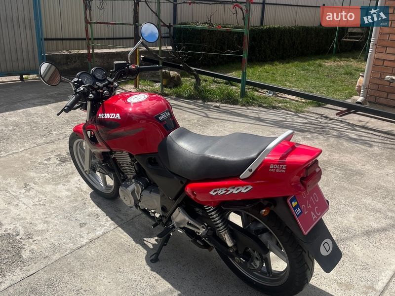 Мотоцикл Без обтікачів (Naked bike) Honda CB 500 1999 в Ковелі фото 12 Мотоцикл Без обтікачів (Naked bike) Honda CB 500 1999 в Ковелі