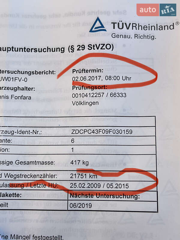 Мотоцикл Без обтекателей (Naked bike) Honda CBF 600NА 2009 в Буске