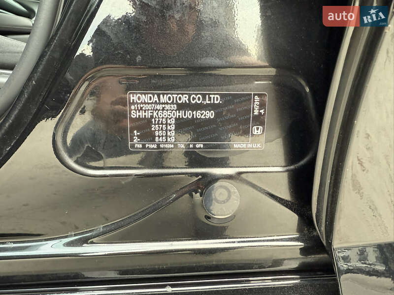 Хэтчбек Honda Civic 2017 в Киеве