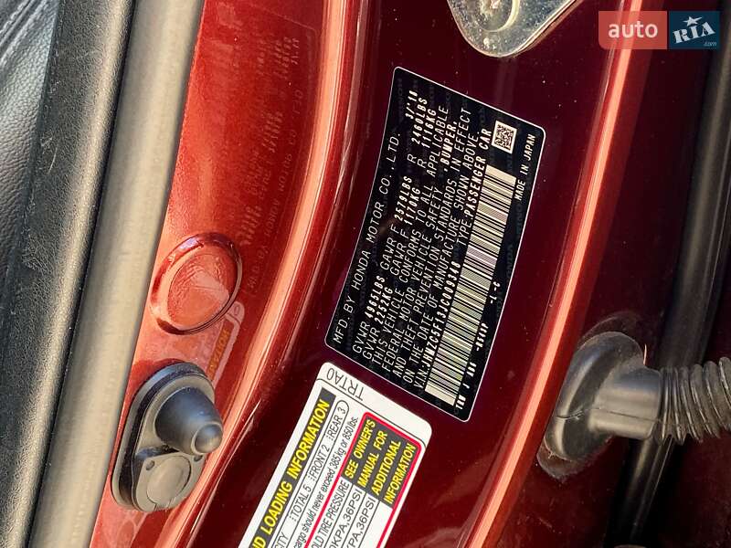 Седан Honda Clarity 2018 в Києві