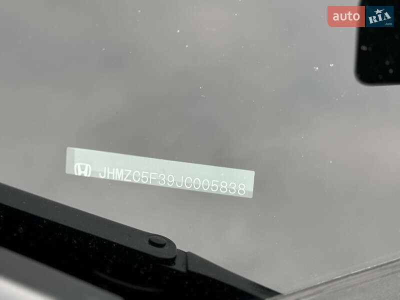 Седан Honda Clarity 2018 в Виннице