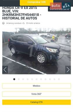 Позашляховик / Кросовер Honda CR-V 2015 в 