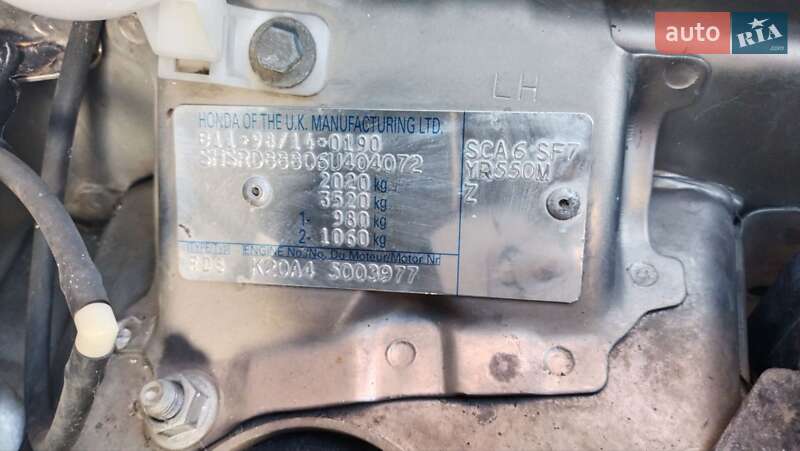 Позашляховик / Кросовер Honda CR-V 2005 в Одесі