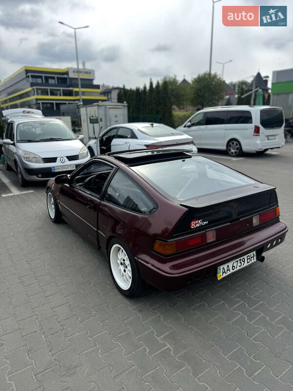Хэтчбек Honda CR-X 1989 в Одессе фото 5 Хэтчбек Honda CR-X 1989 в Одессе