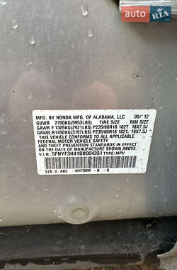 Внедорожник / Кроссовер Honda Pilot 2012 в 