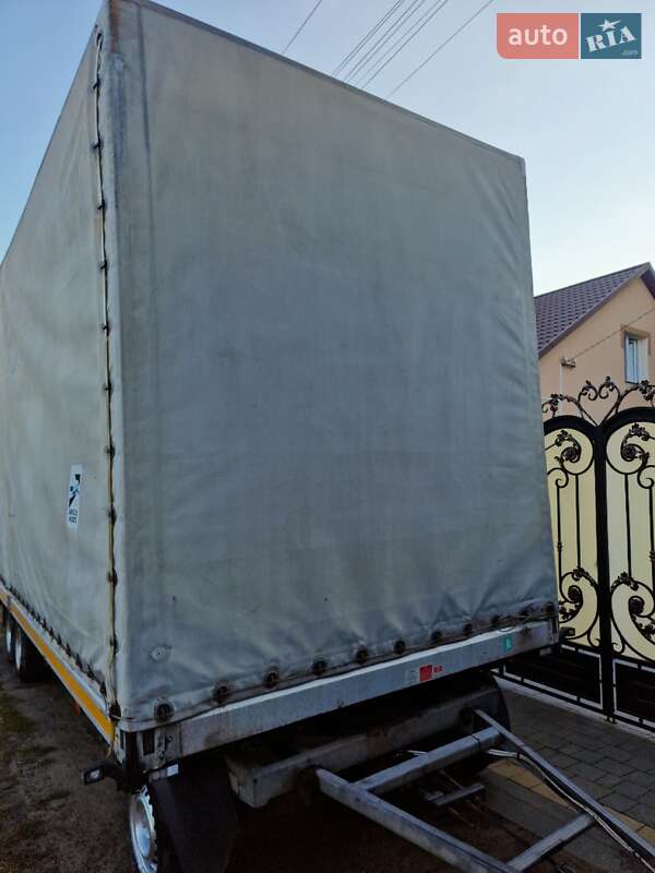 Тентований борт (штора) - прицеп Humbaur 5190 2007 в Судовій Вишні фото 2 Тентований борт (штора) - прицеп Humbaur 5190 2007 в Судовій Вишні