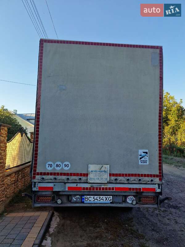 Тентований борт (штора) - прицеп Humbaur 5190 2007 в Судовій Вишні фото 7 Тентований борт (штора) - прицеп Humbaur 5190 2007 в Судовій Вишні