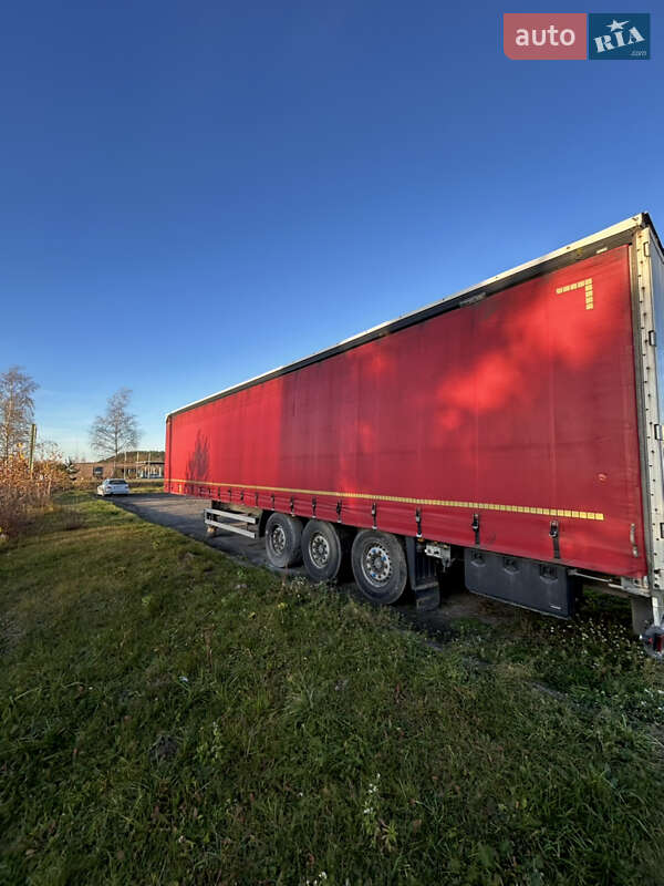 Тентований борт (штора) - прицеп Humbaur HSA 2007 в Львові