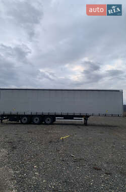 Тентований борт (штора) - напівпричіп Humbaur HSA 2011 в Хусті