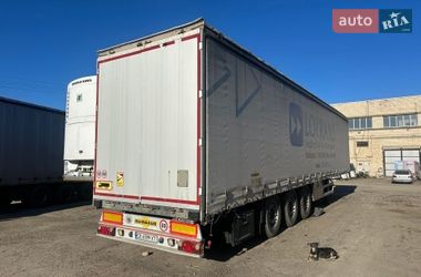 Тентованный борт (штора) - полуприцеп Humbaur HSA 2007 в Черновцах