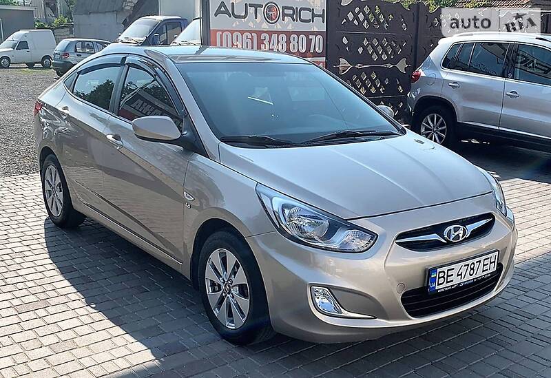 Седан Hyundai Accent 2012 в Николаеве