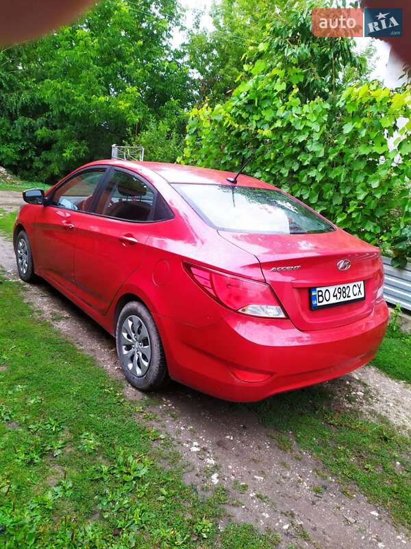 Седан Hyundai Accent 2016 в Тернополі