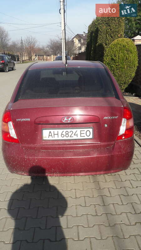 Седан Hyundai Accent 2007 в Чернівцях