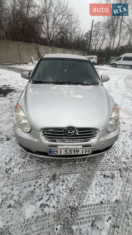 Седан Hyundai Accent 2008 в Полтаві