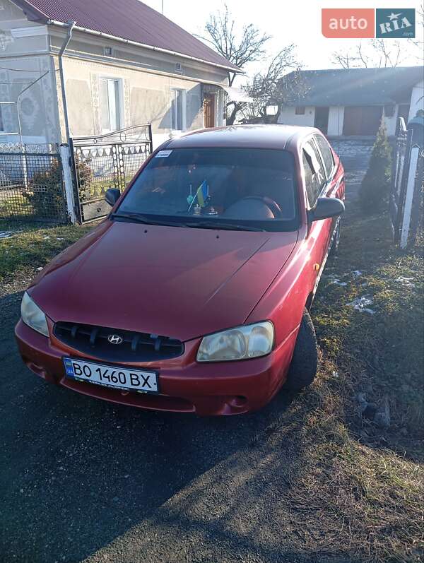 Седан Hyundai Accent 2000 в Копычинце фото 2 Седан Hyundai Accent 2000 в Копычинце