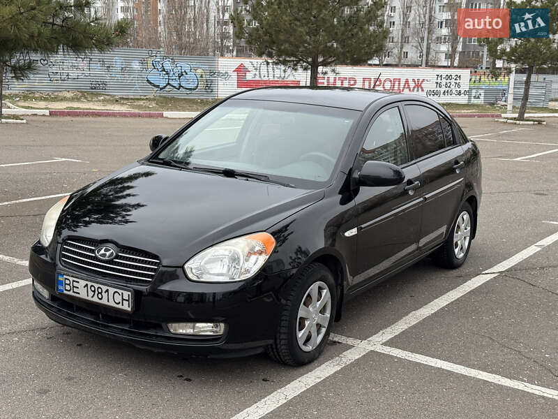 Седан Hyundai Accent 2007 в Николаеве