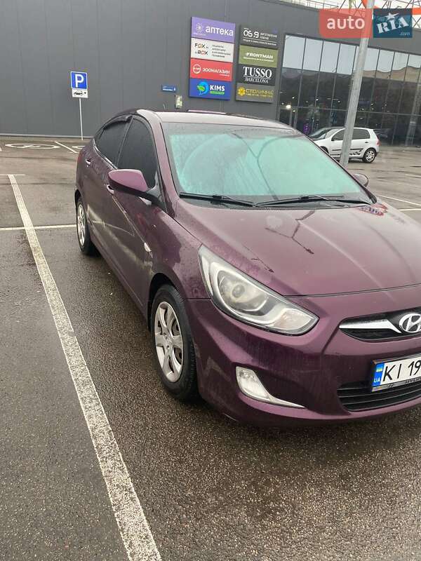 Седан Hyundai Accent 2012 в Борисполі