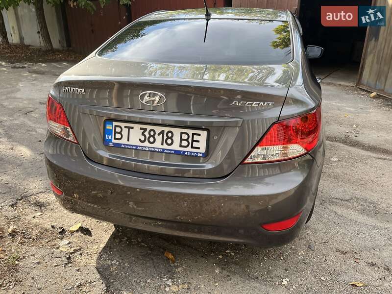 Седан Hyundai Accent 2012 в Херсоні фото 4 Седан Hyundai Accent 2012 в Херсоні
