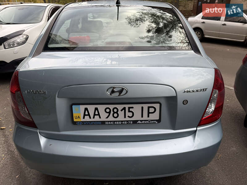 Седан Hyundai Accent 2009 в Киеве фото 4 Седан Hyundai Accent 2009 в Киеве