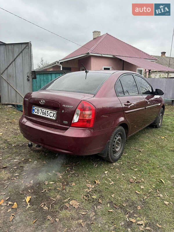 Седан Hyundai Accent 2008 в Прилуках фото 5 Седан Hyundai Accent 2008 в Прилуках