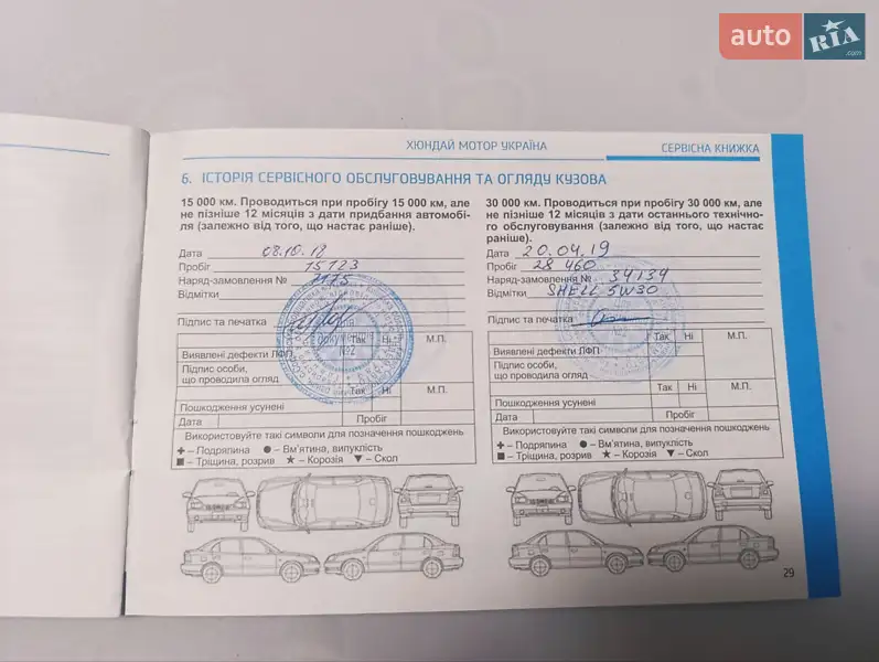 Седан Hyundai Accent 2017 в Киеве документ