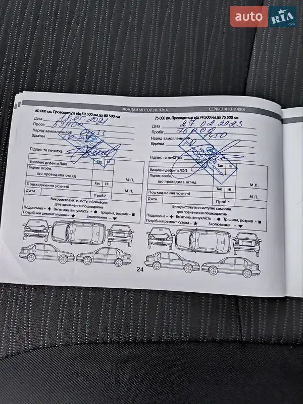 Седан Hyundai Accent 2016 в Кобеляках документ