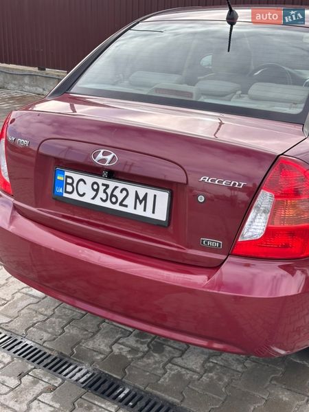 Седан Hyundai Accent 2007 в Львове