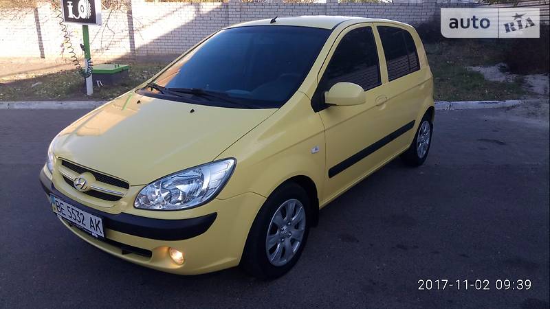 Хэтчбек Hyundai Getz 2008 в Николаеве