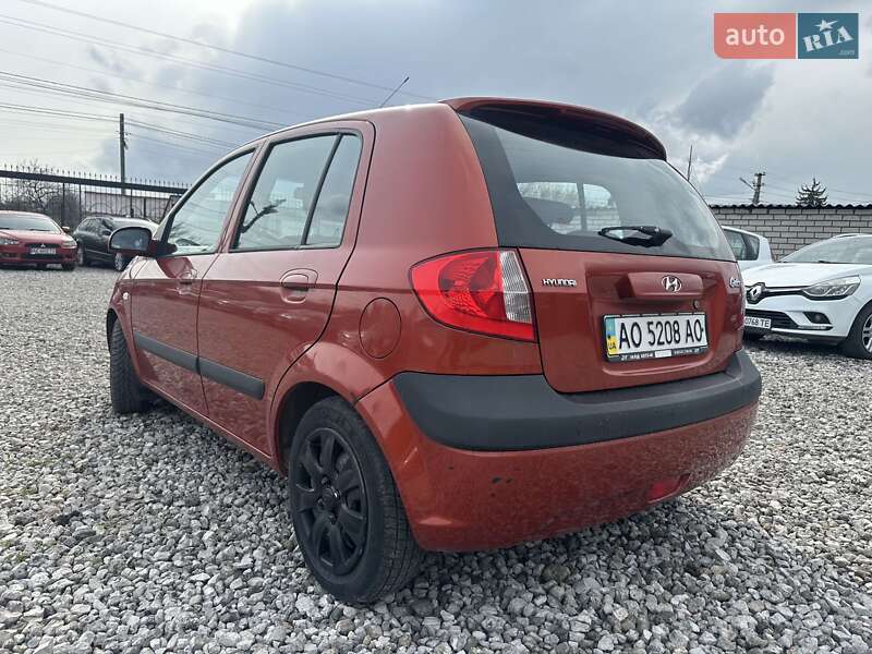 Хэтчбек Hyundai Getz 2008 в Днепре