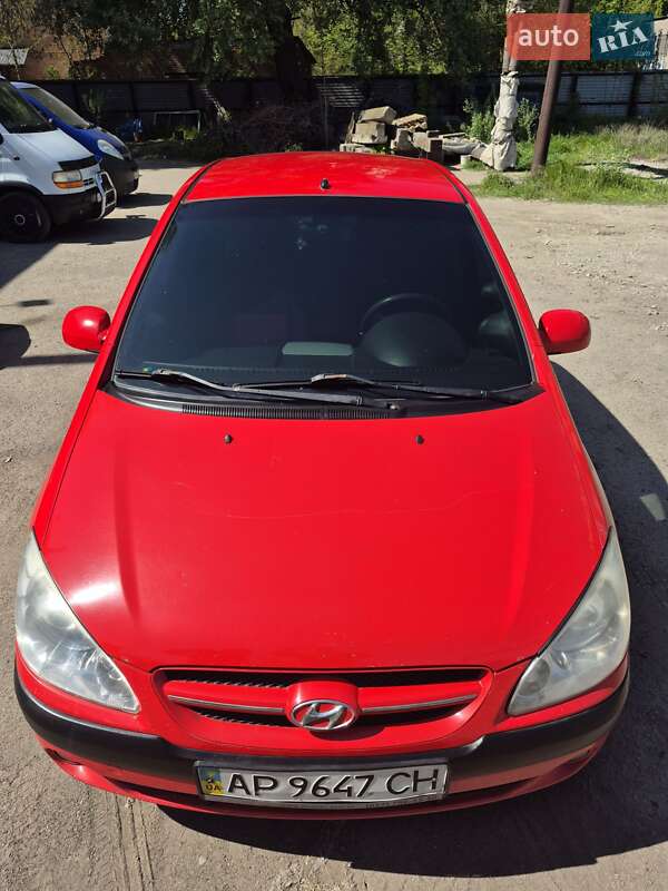 Хэтчбек Hyundai Getz 2007 в Запорожье