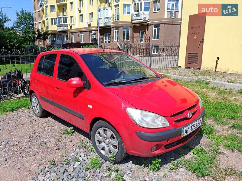 Хэтчбек Hyundai Getz 2008 в 