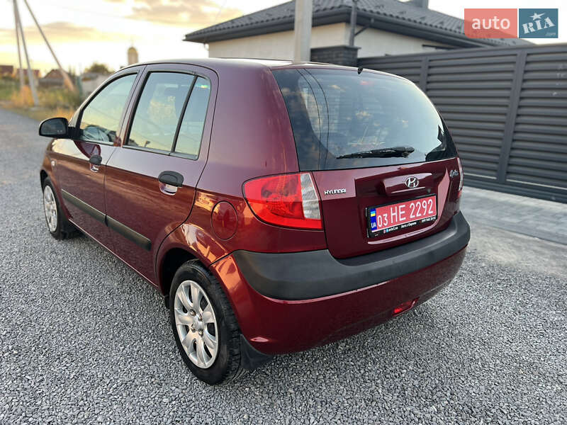 Хэтчбек Hyundai Getz 2008 в Луцке