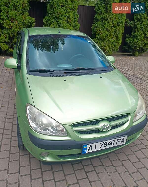 Хэтчбек Hyundai Getz 2008 в 
