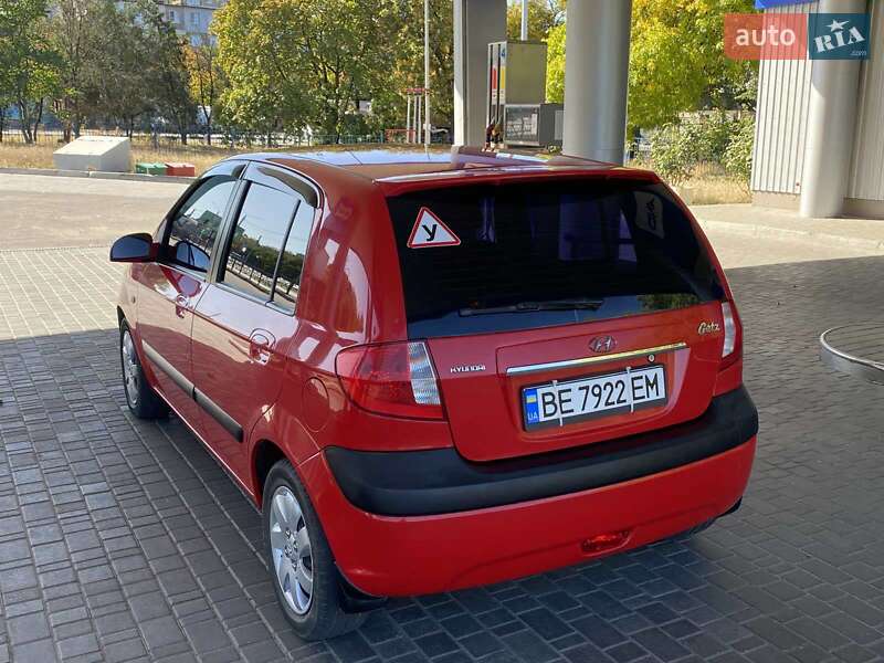 Хэтчбек Hyundai Getz 2006 в Николаеве
