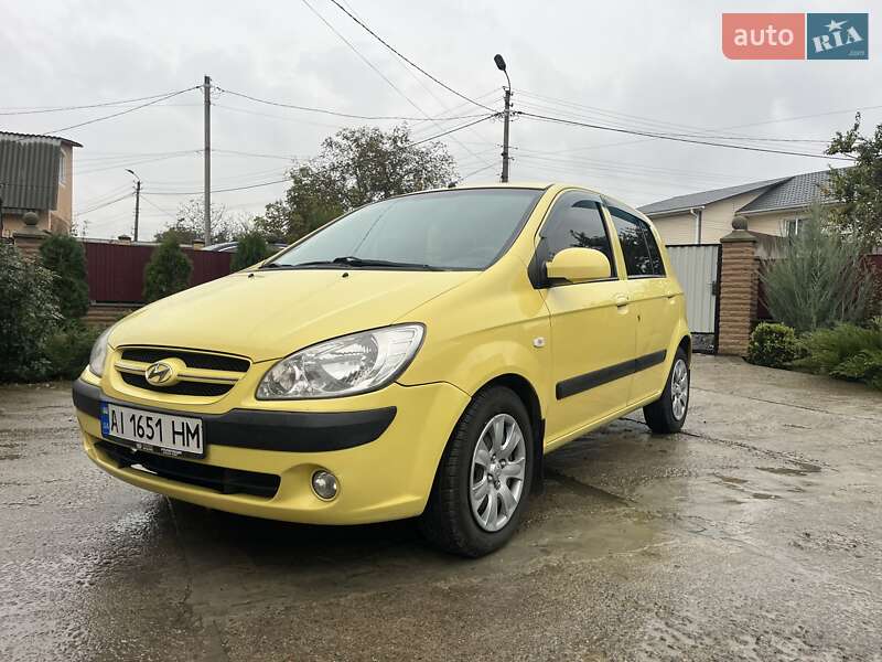 Хэтчбек Hyundai Getz 2008 в 