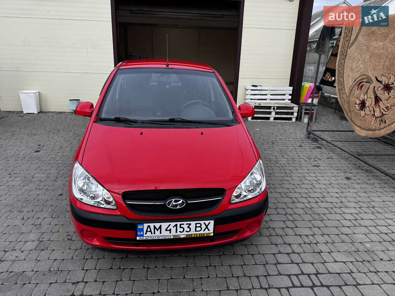 Хэтчбек Hyundai Getz 2010 в 