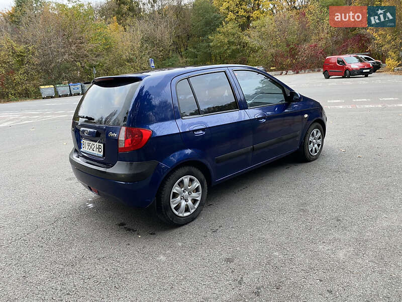 Хетчбек Hyundai Getz 2008 в Полтаві