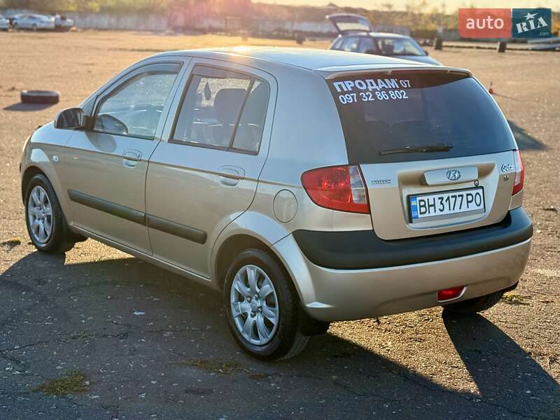 Хетчбек Hyundai Getz 2007 в Одесі фото 9 Хетчбек Hyundai Getz 2007 в Одесі
