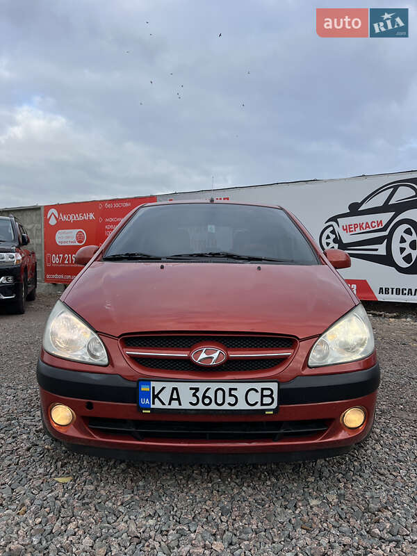 Хетчбек Hyundai Getz 2007 в Черкасах фото 2 Хетчбек Hyundai Getz 2007 в Черкасах
