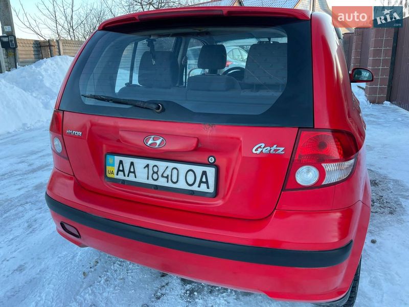 Хэтчбек Hyundai Getz 2005 в Борисполе