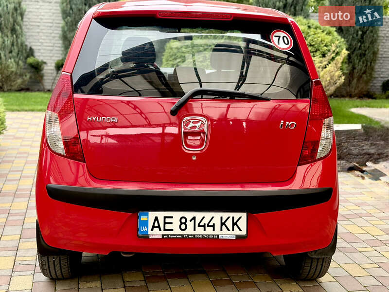 Хэтчбек Hyundai i10 2008 в Днепре