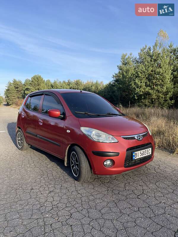 Хетчбек Hyundai i10 2008 в Кременчуці фото 2 Хетчбек Hyundai i10 2008 в Кременчуці