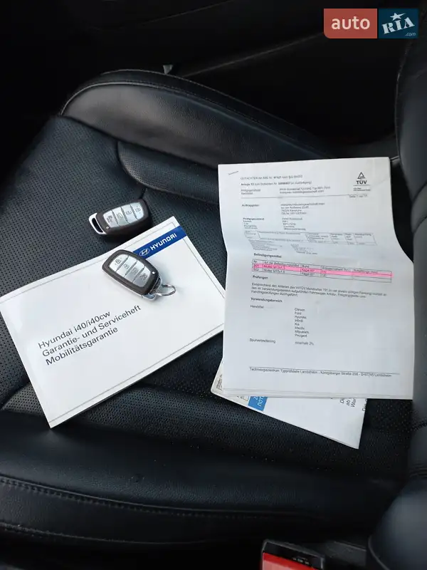 Универсал Hyundai i40 2012 в Ковеле документ