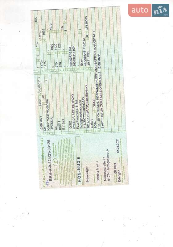 Лифтбек Hyundai Ioniq 2021 в Луцке