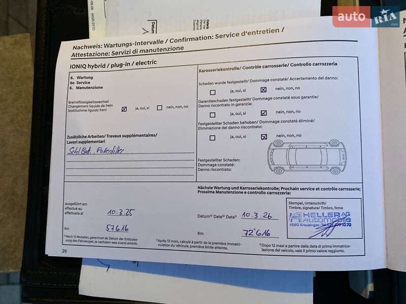 Хэтчбек Hyundai Ioniq 2019 в Виннице